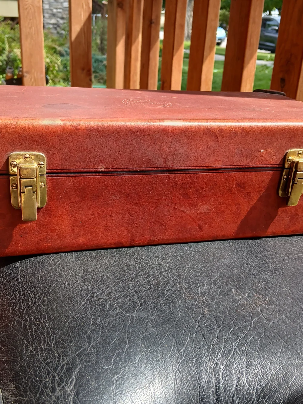 Tom Morgan Rodsmiths Rare Vintagge Fishing Reel Leather Case